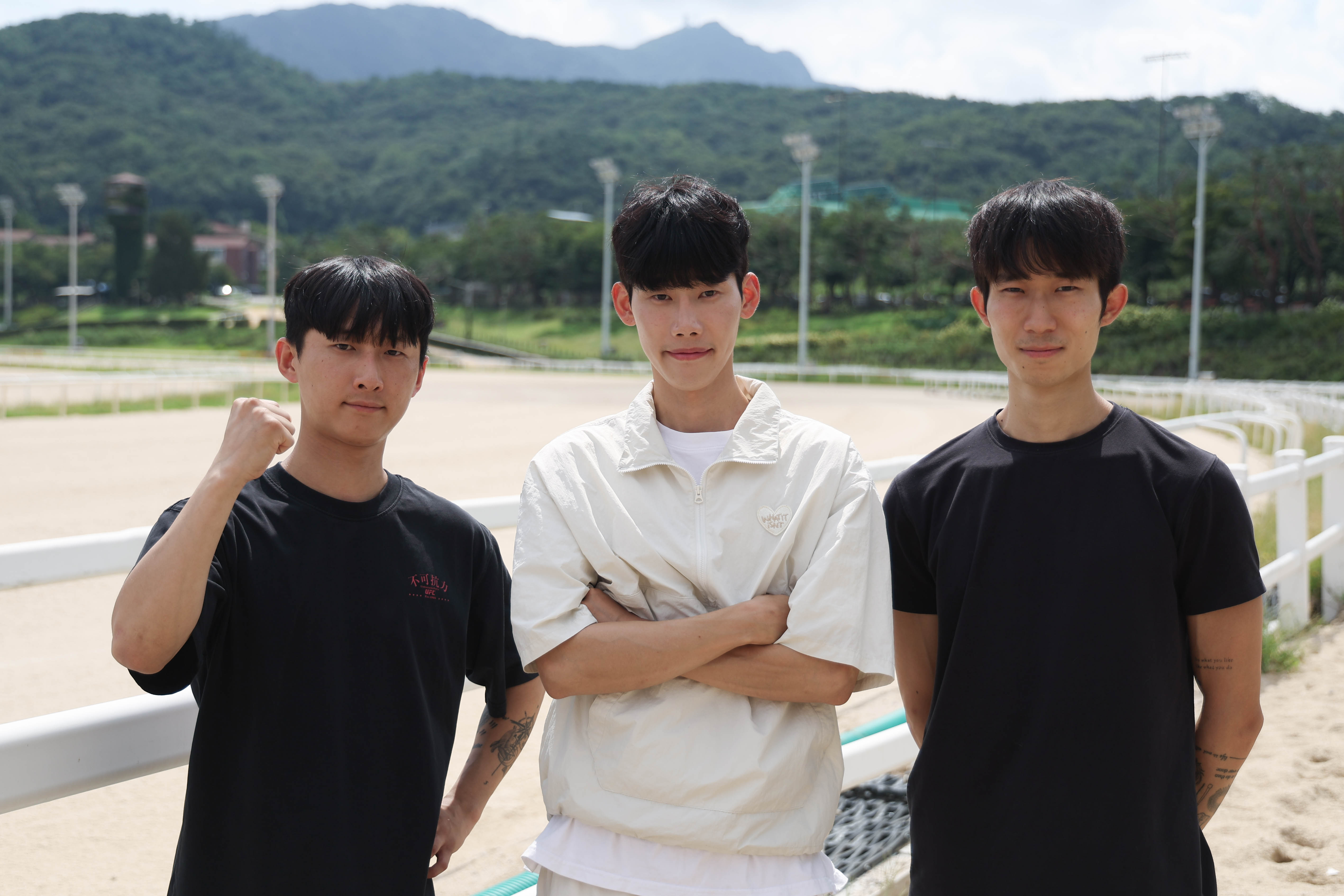  왼쪽부터 우인철권중석조성환 신인 기수 1