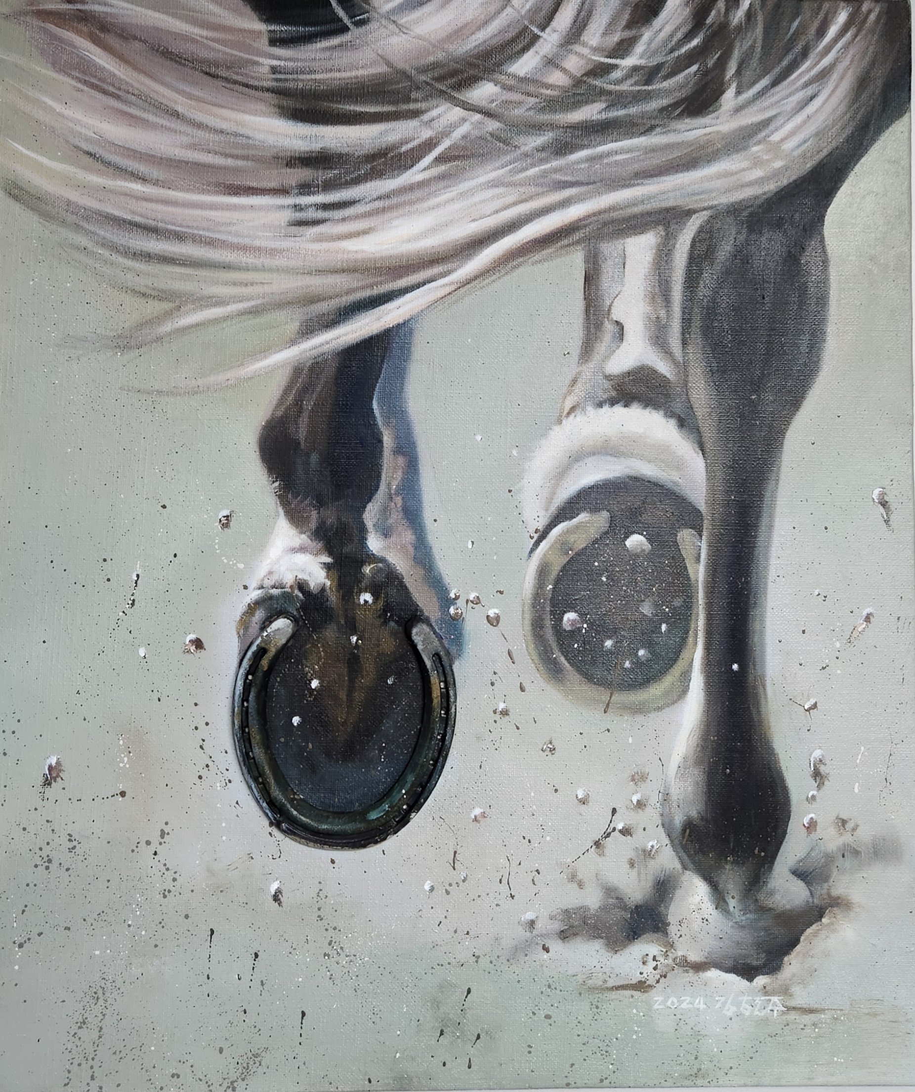 김현주습보153×455㎝oil on canvas2024 김현주습보153×455㎝oil on canvas2024